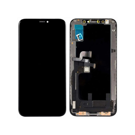 Ecran Tactile Hard Oled Apple iPhone XS Noir / Kit outils de montage , un verre trempé plus joint d'étancheité OFFERT