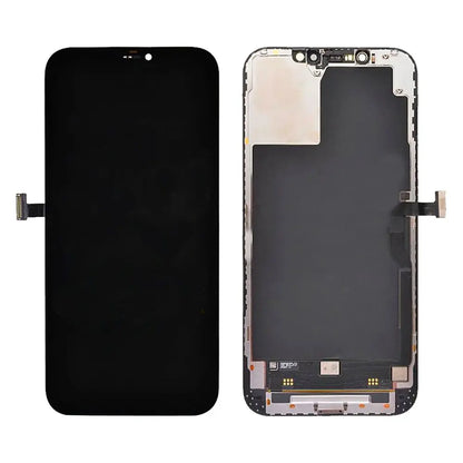 Ecran Tactile Hard Oled Apple iPhone 12 Pro Max  Noir / Kit outils de montage , un verre trempé plus joint d'étancheité OFFERT