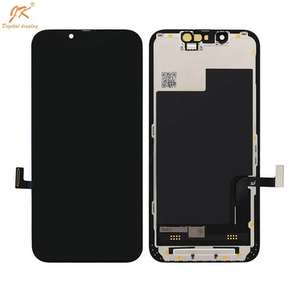Ecran Tactile Hard Oled Apple iPhone 13 Mini  Noir /  Kit outils de montage , un verre trempé plus joint d'étancheité OFFERT