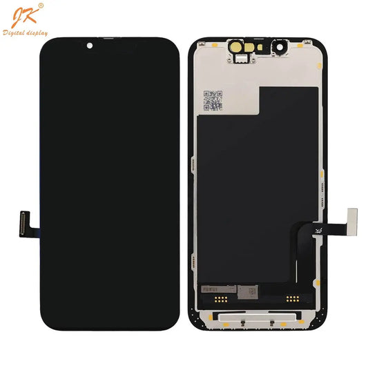 Ecran Tactile Hard Oled Apple iPhone 13 Mini  Noir /  Kit outils de montage , un verre trempé plus joint d'étancheité OFFERT