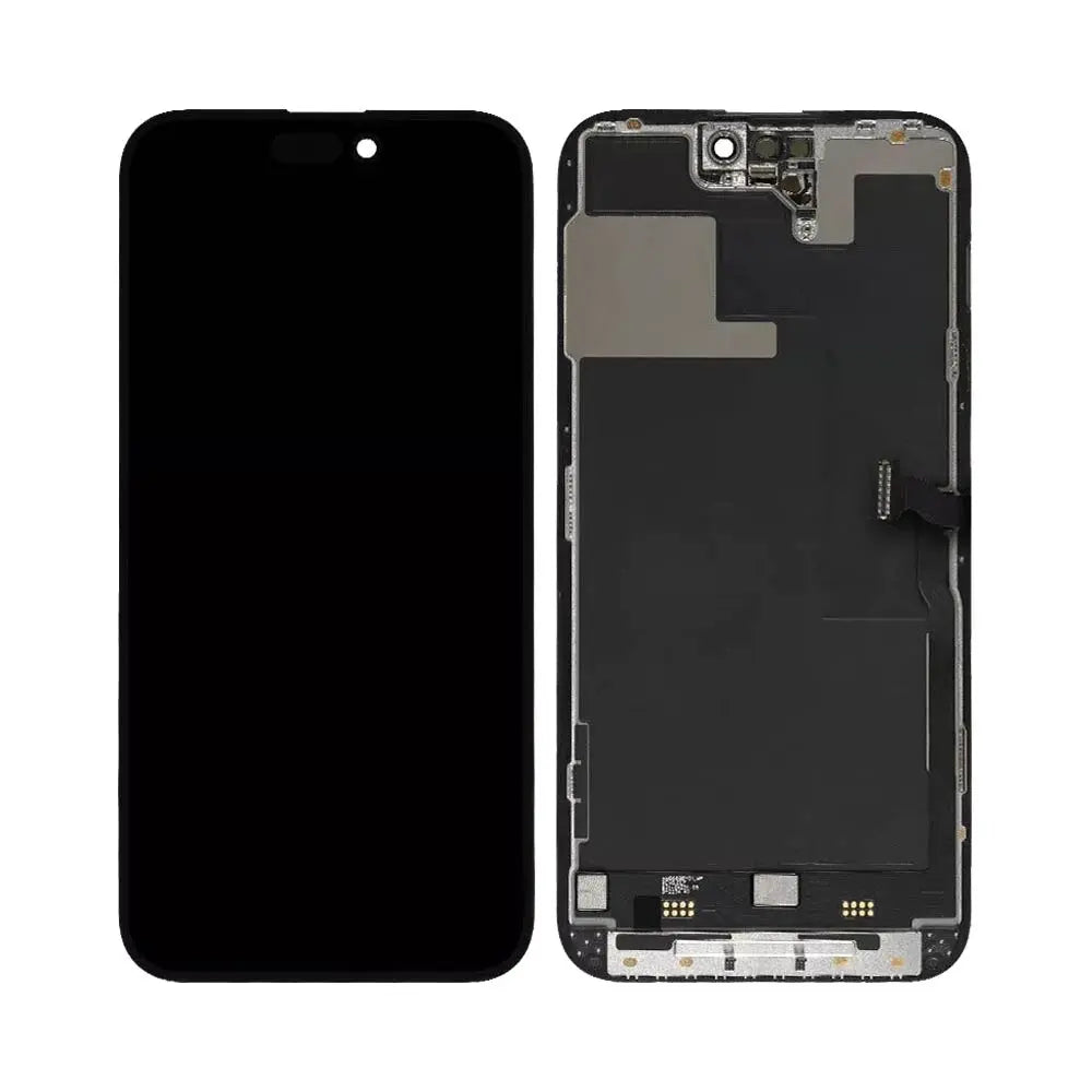 Ecran Tactile Hard Oled Apple iPhone 14 Pro Max   Noir /  Kit outils de montage , un verre trempé plus joint d'étancheité OFFERT