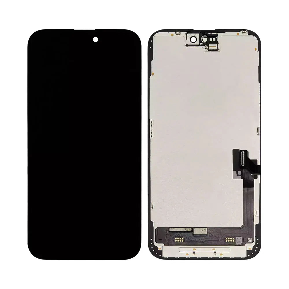 Ecran Tactile Hard Oled Apple iPhone 15 Plus Noir /  Kit outils de montage , un verre trempé plus joint d'étancheité OFFERT