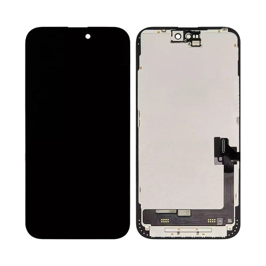 Ecran Tactile Hard Oled Apple iPhone 15 Plus Noir /  Kit outils de montage , un verre trempé plus joint d'étancheité OFFERT