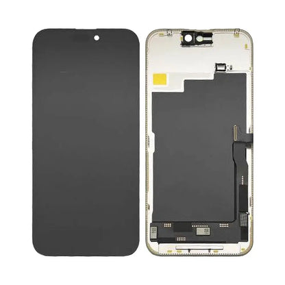 Ecran Tactile Hard Oled Apple iPhone 15 Pro Max  Noir /  Kit outils de montage , un verre trempé plus joint d'étancheité OFFERT