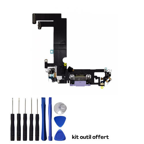 Connecteur de Charge Original Pulled (PIEC) Apple iPhone 12 Mini  + kit outils offert