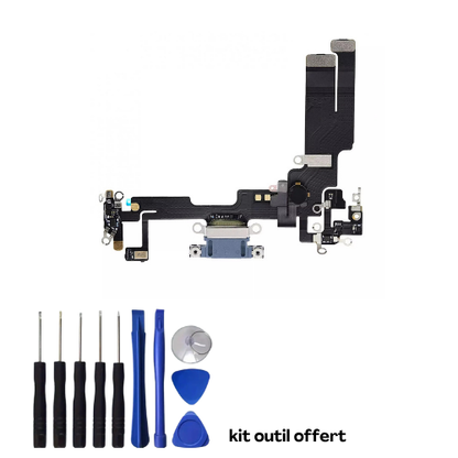 Connecteur de Charge Original Pulled (PIEC) Apple iPhone 14 + kit outils offert