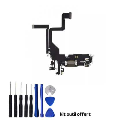 Connecteur de Charge Original Pulled (PIEC) Apple iPhone 14 Pro + kit outils offert