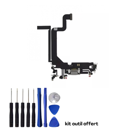Connecteur de Charge Original Pulled (PIEC) Apple iPhone 14 Pro Max + kit outils offert