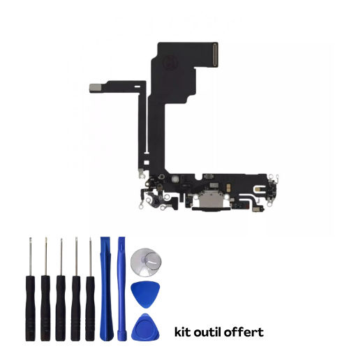 Connecteur de Charge Original Pulled (PIEC) Apple iPhone 15 Pro + kit outils offert