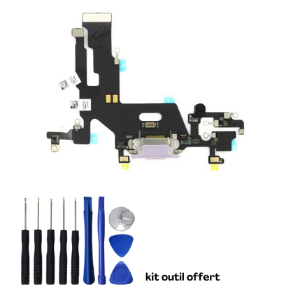 Connecteur de Charge Original Pulled (PIEC) Apple iPhone 11 + kit outils offert